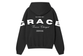Product of Grace Relaxed Fit Heavy Hoodie, Black - Size 3XLarge