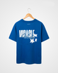 Waymaker Oversized Semi-Cropped Tee, Royal Blue - Size Medium
