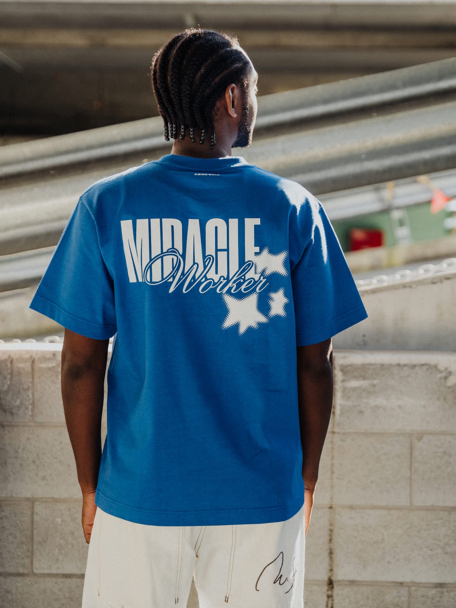 Waymaker Oversized Semi-Cropped Tee, Royal Blue - Size 3XLarge