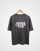 I Love Jesus Regular Tee, Steel Grey - Size XLarge