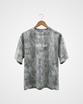 Fear Not Drop Shoulder Oversized Tee, Camo - Size XSmall