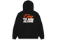 Worthy Relaxed Fit Heavy Hoodie, Black - Size XSmall