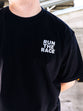 Running After God Heavy Box Tee, Navy - Size 2XLarge