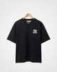 Running After God Heavy Box Tee, Navy - Size 5XLarge