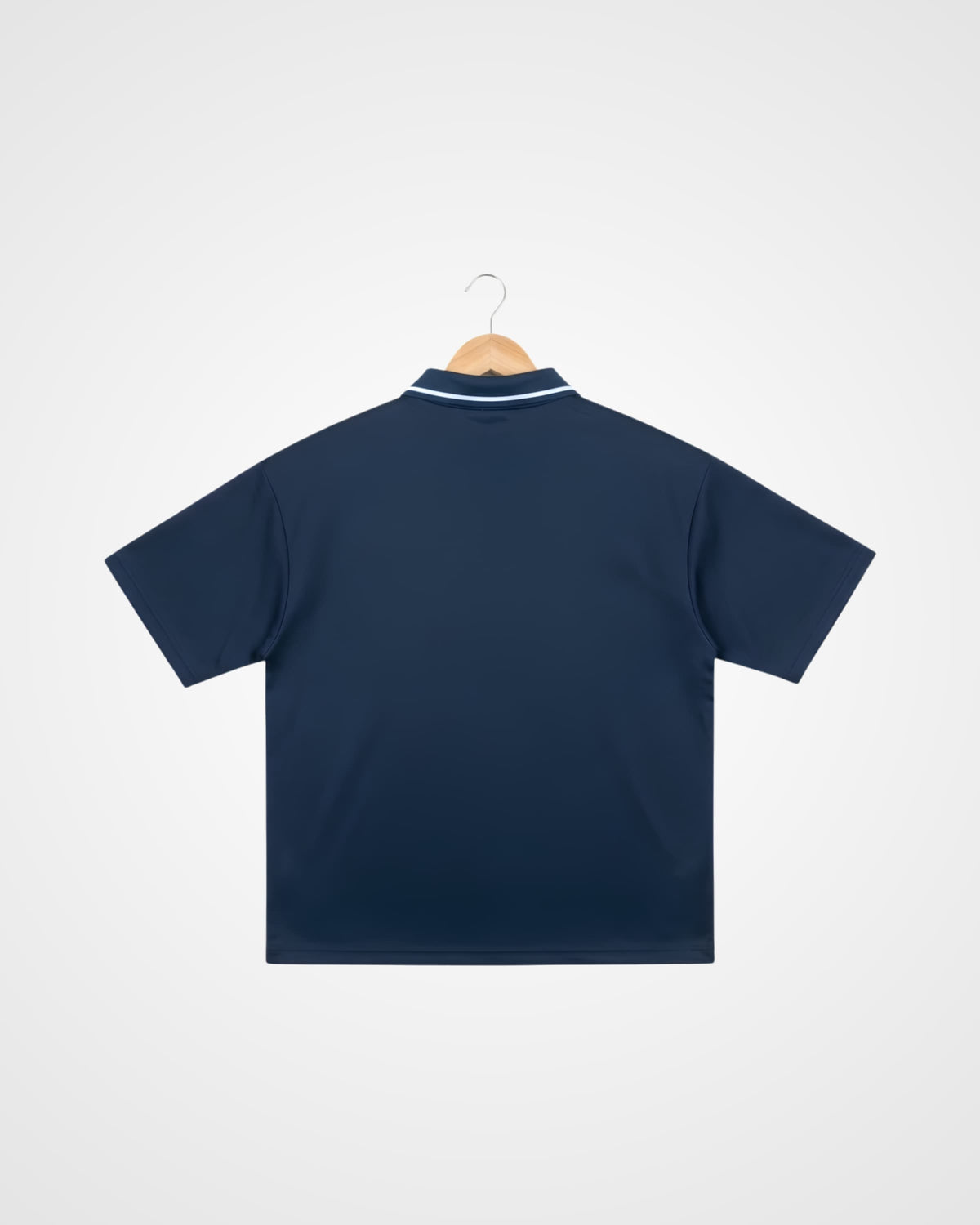 Unconditional Love Semi-Cropped Polo Jersey, Navy - Size Small