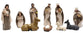 Nativity Scene, Resin (Set of 10)
