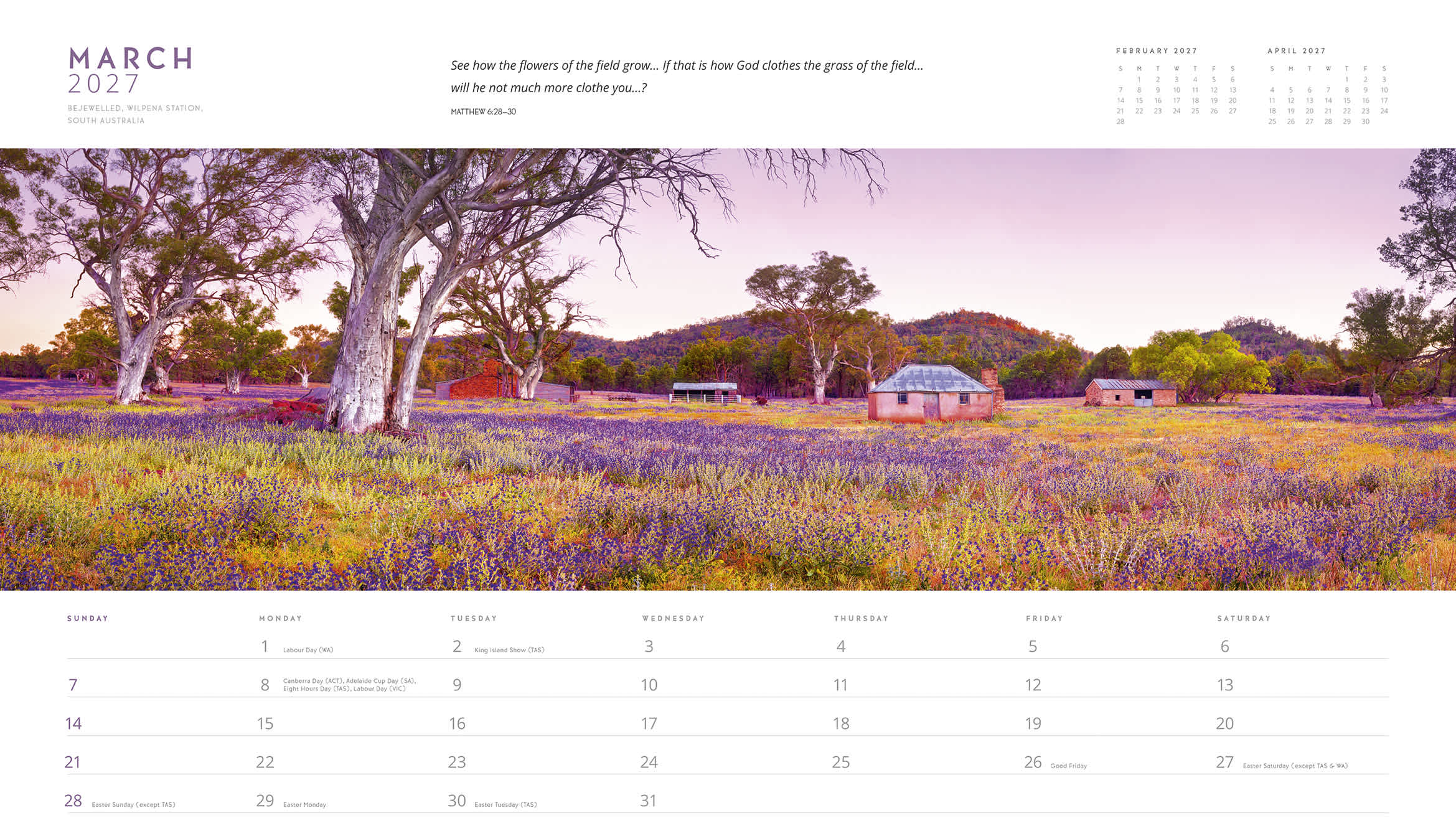 2027 Wall Calendar: Ken Duncan, Large