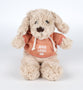 Plush Toy: Jesus Loves Me Dog, Orange Hoodie