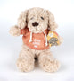 Plush Toy: Jesus Loves Me Dog, Orange Hoodie
