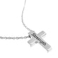 Necklace: Cross, Strength, Silver (Walk By Faith Collection)