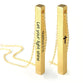 Necklace: Pillar, Let Your Light Shine, Gold (Walk By Faith Collection)