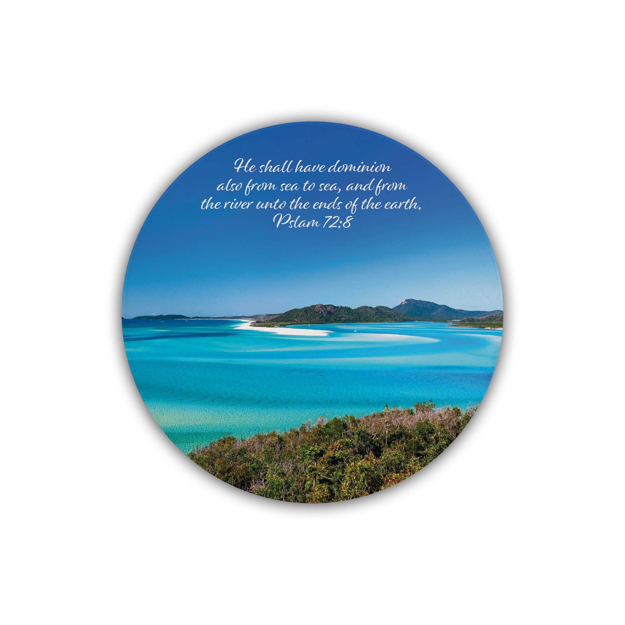 Ceramic Coasters (Set of 4): Square, Natural Australia