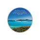 Ceramic Coasters (Set of 4): Square, Natural Australia