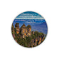 Ceramic Coasters (Set of 4): Square, Natural Australia