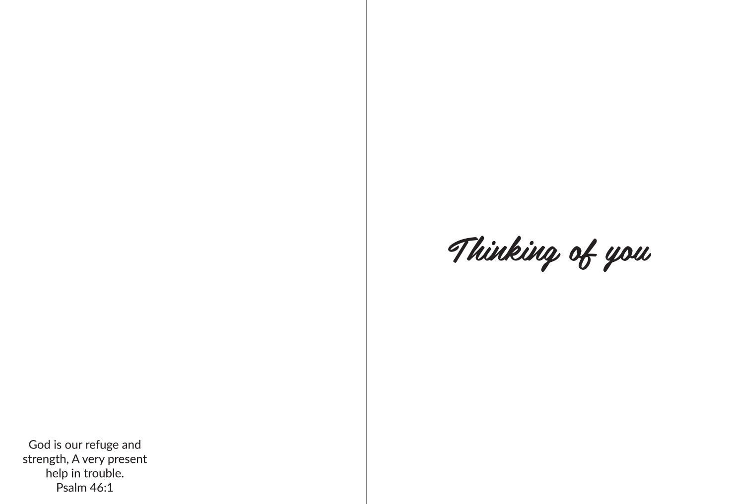 Australiana Greeting Card: Thinking of You (Koala)