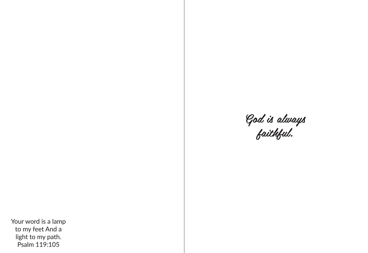 Australiana Greeting Card: God is Always Faithful (Boot)