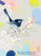 Australiana Greeting Card: Happy Birthday (Wild Wren)