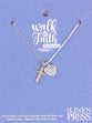 Necklace: Love Heart/Gold Cross Always Believe (Walk By Faith Collection)
