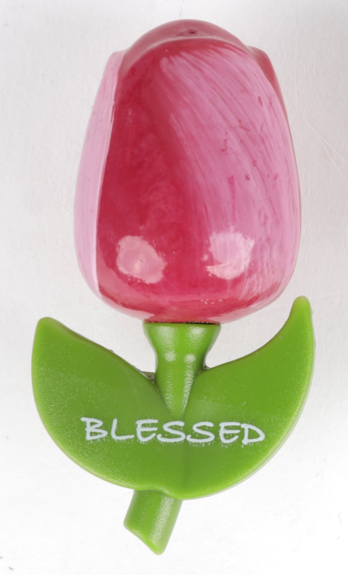 Magnet, Wooden: Tulip, Blessed