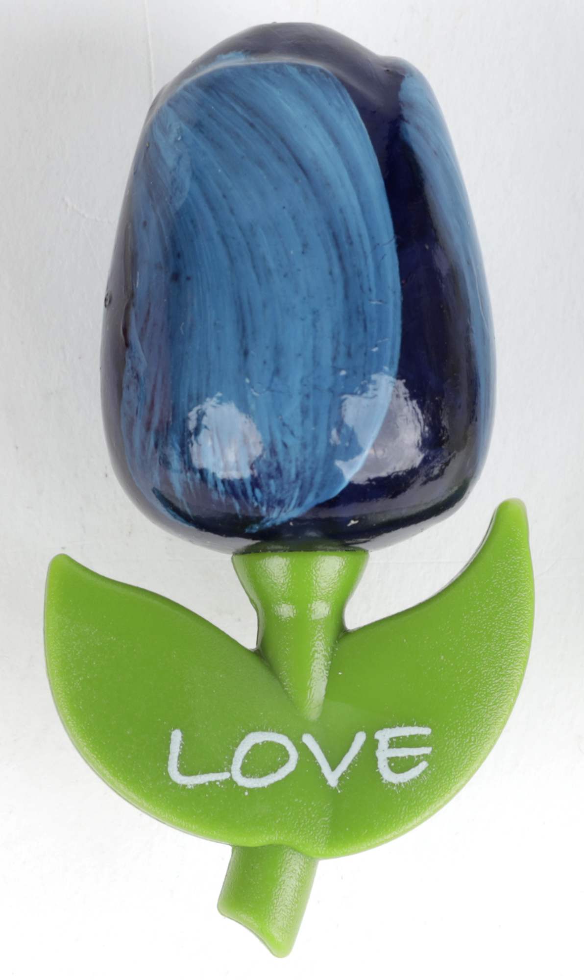 Magnet, Wooden: Tulip, Love