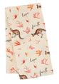 Tea Towel: Kangaroo Faith, Hope, Love (Fig Hill Farm)
