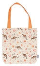 Reusable Tote Bag: Kangaroo Faith, Hope, Love (Fig Hill Farm)