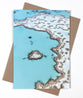 Greeting Card: Heart Reef Whitsundays Jer 31:3