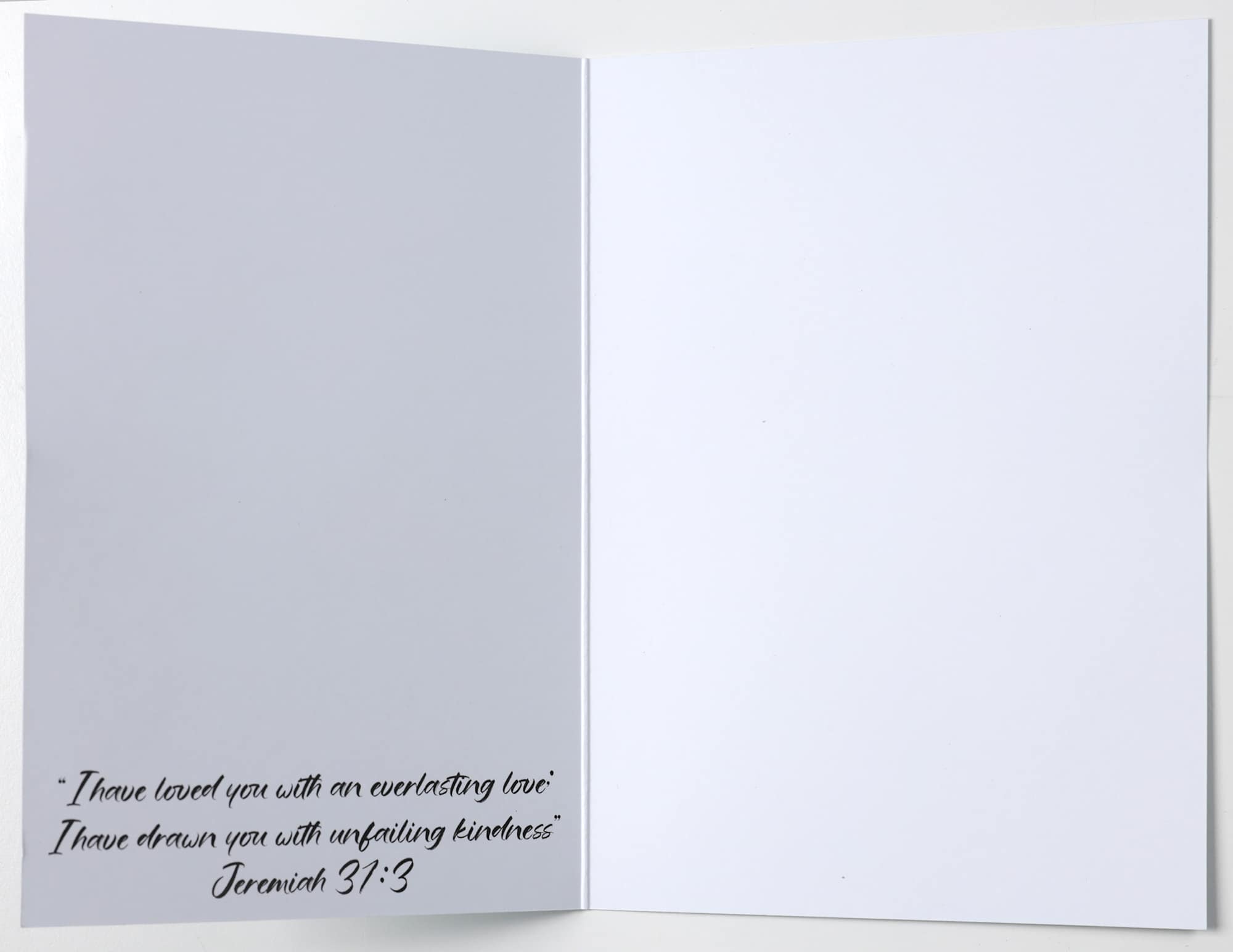 Greeting Card: Heart Reef Whitsundays Jer 31:3