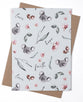 Greeting Card - Koala Pattern Mk 12-30 (Fig Hill Farm) (Australiana)