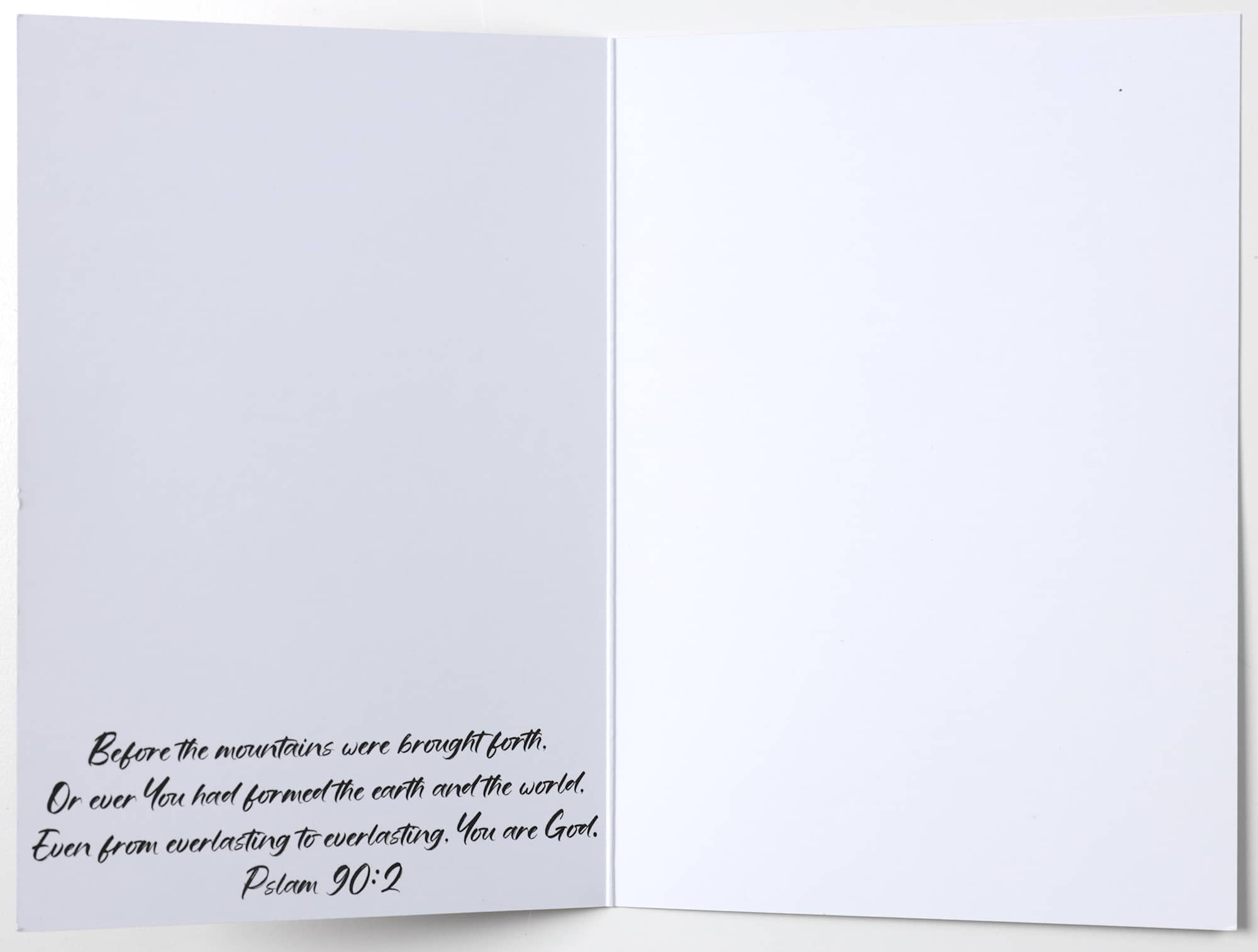 Greeting Card: Faith Can Move Mountains 3 Sisters