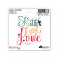 Sticker: Faith, Hope, Love (Vinyl, Suitable for Outdoor Use)