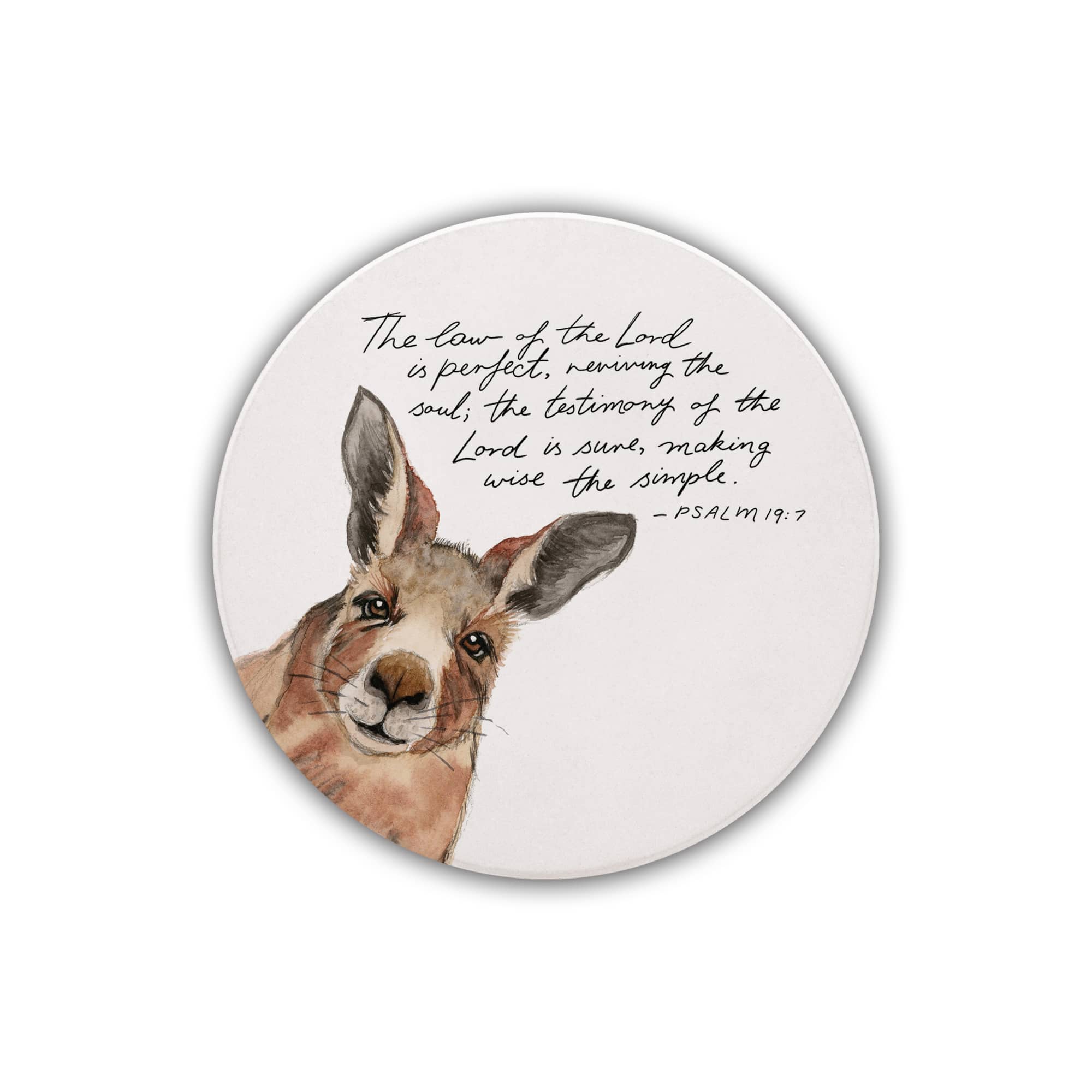 Ceramic Coaster (Set of 4): Fig Hill Farm Aussie Animals