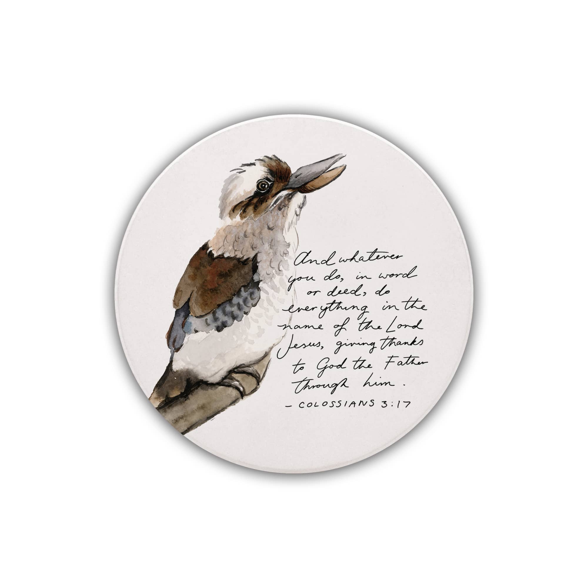 Ceramic Coaster (Set of 4): Fig Hill Farm Aussie Animals