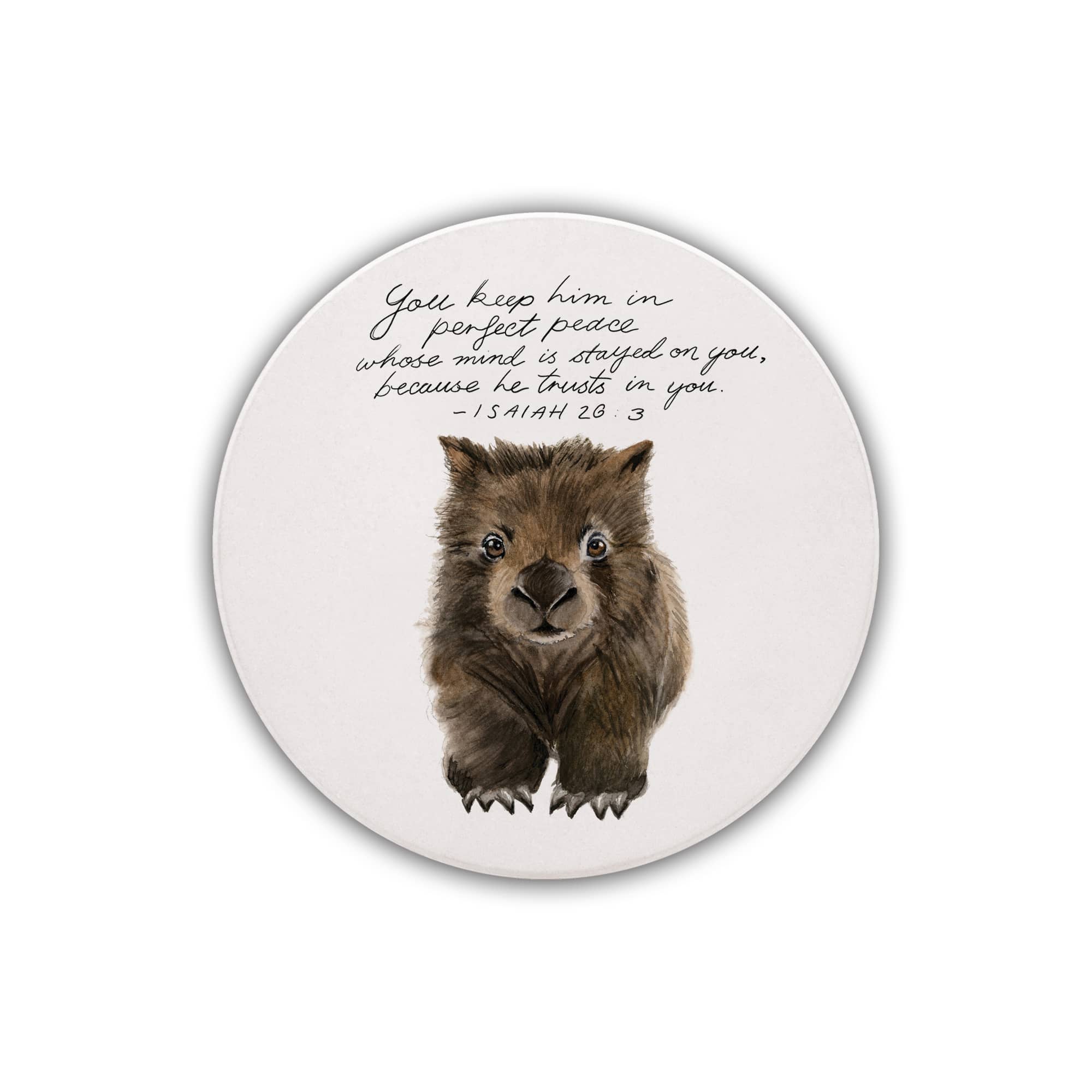 Ceramic Coaster (Set of 4): Fig Hill Farm Aussie Animals