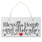 Ceramic Plaque: Bless This Home