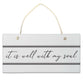Ceramic Plaque: It Is Well With My Soul
