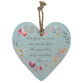Ceramic Plaque: John 3:16, Heart Shape (Fig Hill Farm)