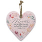 Ceramic Plaque: Mum Proverbs 31:28, Heart Shape (Fig Hill Farm)