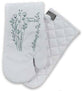 Oven Mitt: White, His Mercy Never Fails (Aco Certified Organic Cotton)