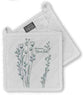 Pot Holder: White, His Mercy Never Fails (Aco Certified Organic Cotton)