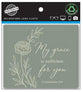 Lens Cloth: Green, Grace is Sufficient 2 Cor 12:9