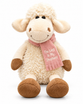 Plush Toy: The Lord is My Shepherd, Sheep, Pink Scarf