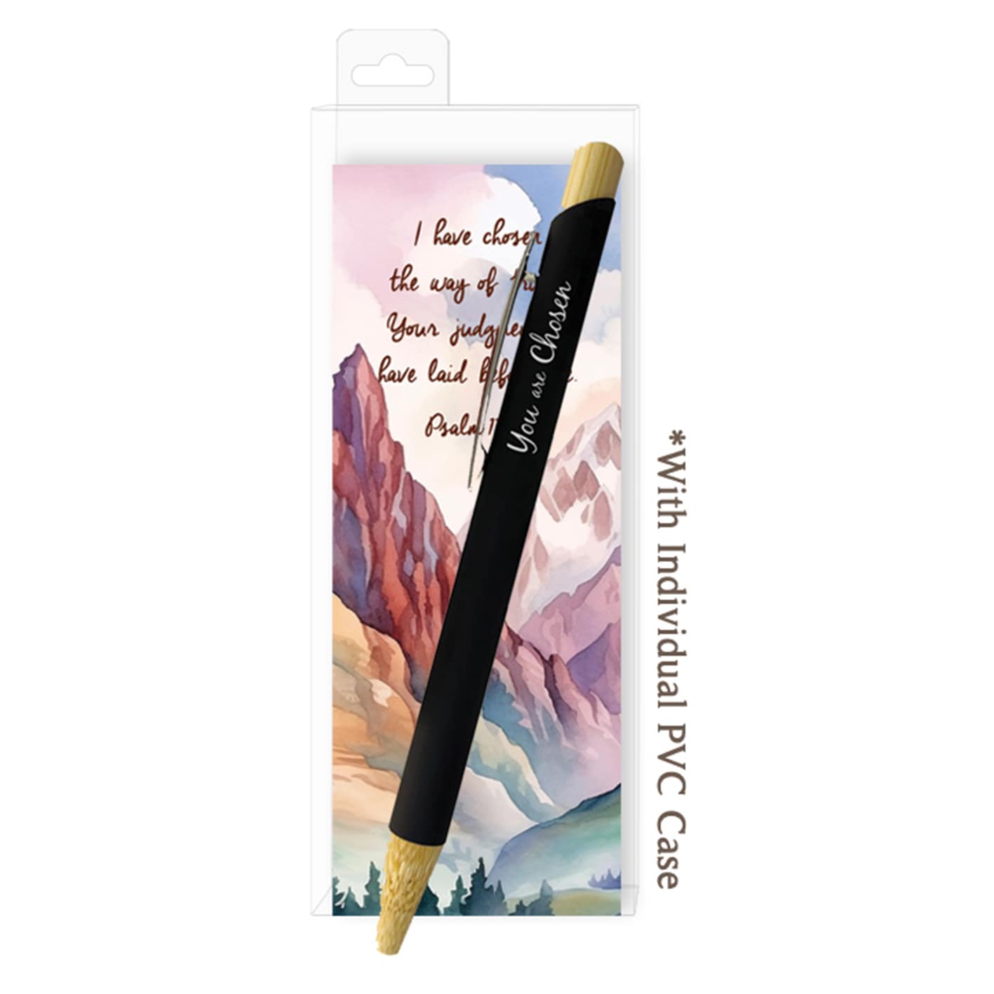 Gel Pen with Bookmark: You Are Chosen