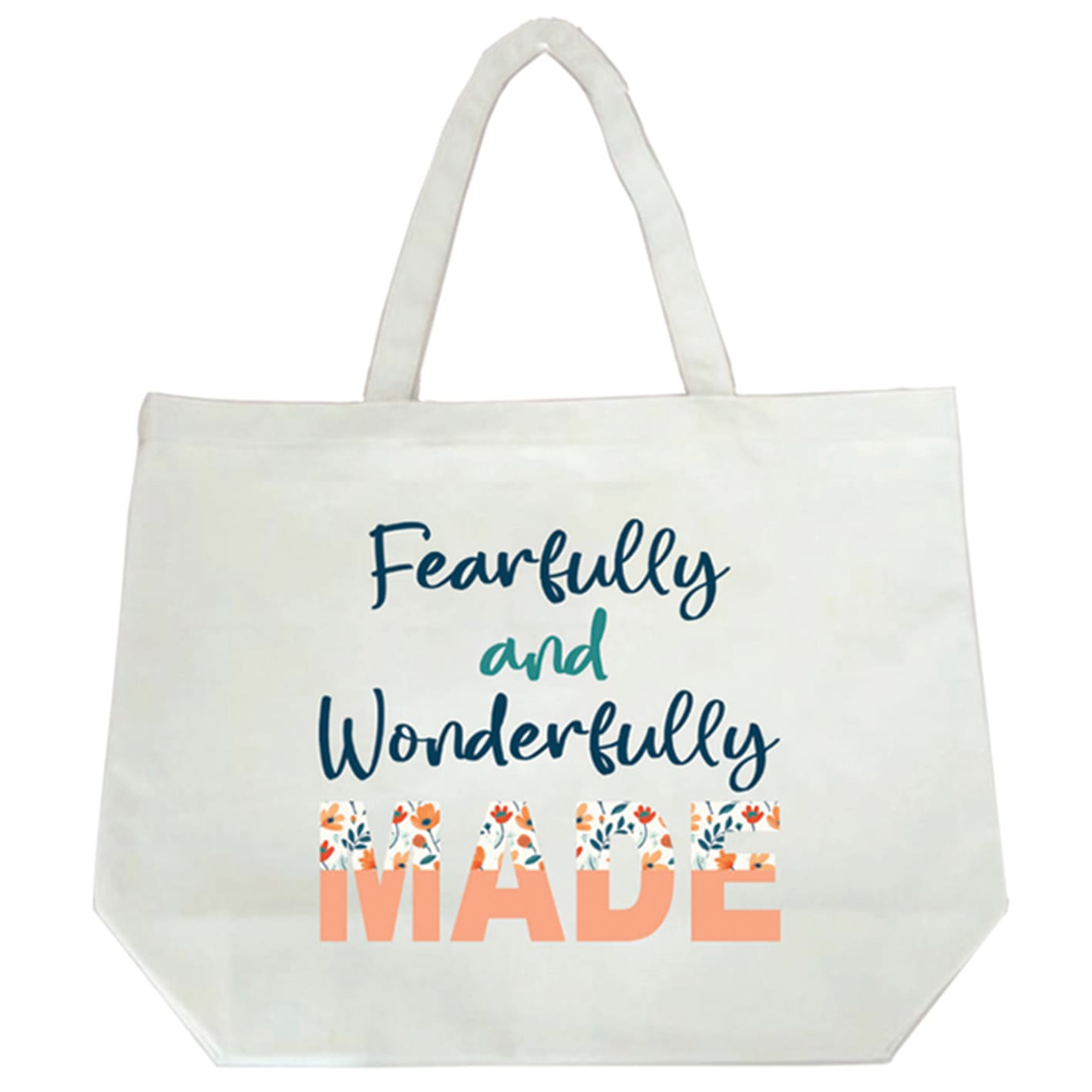 Canvas Tote Bag: Fearfully And Wonderfully