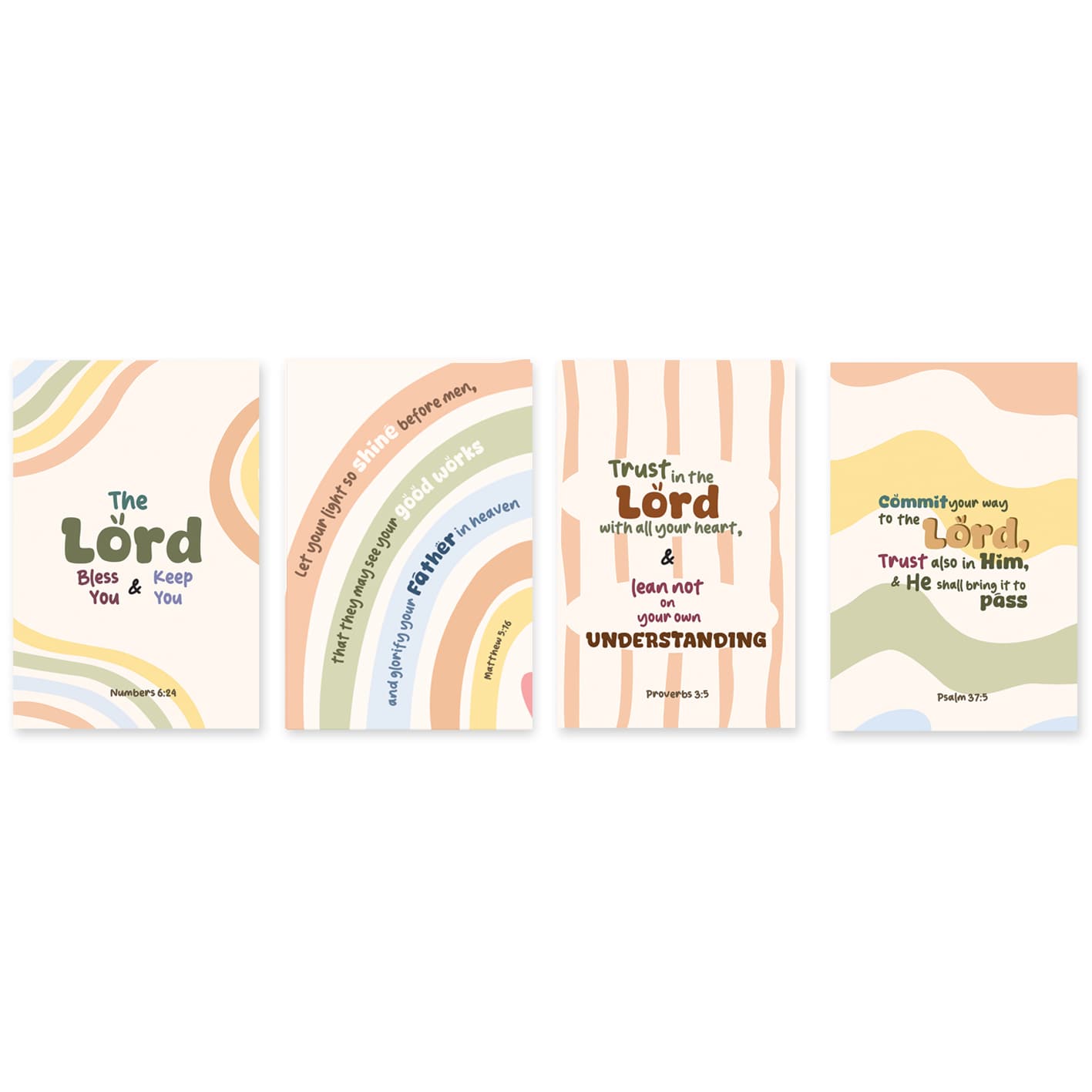 Memo Pad (Set of 4): The Lord Bless You