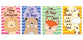 Memo Pad (Set of 4): Animal
