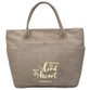 Mini Canvas Tote Bag: Trust In The Lord, Beige