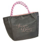 Mini Nylon Tote Bag: Strength And Diginity, Grey