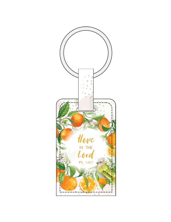 Keyring: Hope In The Lord, Oranges