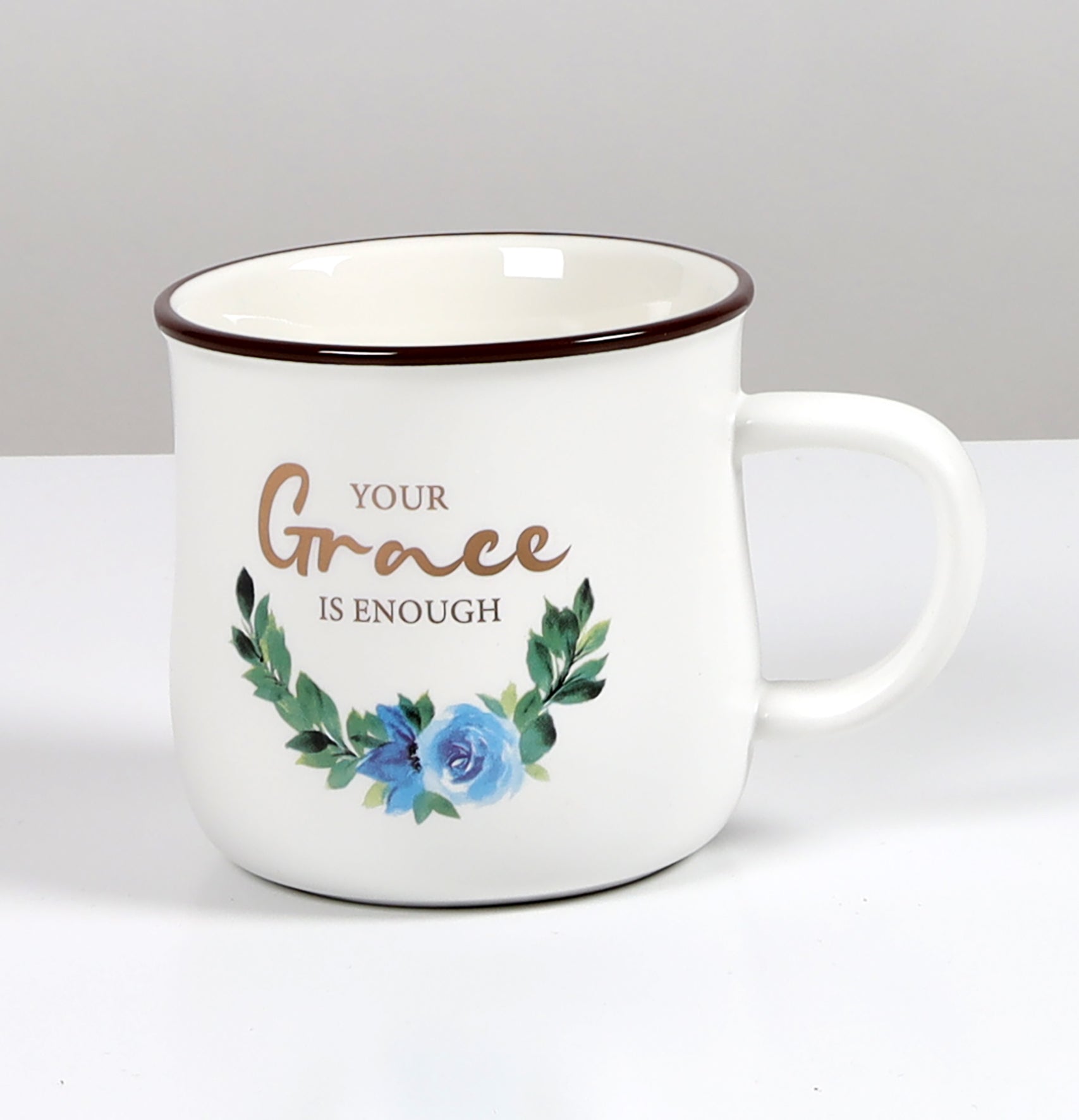 Ceramic Mugs(370ml): Your grace is enough